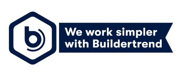 Buildertrend badge logo horiz 1c
